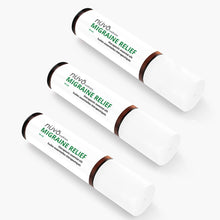 Load image into Gallery viewer, Migraine Relief Roll-On, Made with Peppermint, Lavender, Eucalyptus, &amp; Other Aromatherapy Essential Oils, for Headaches, Body Pain, and Sore Muscles
