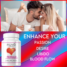 Load image into Gallery viewer, Energy Supplement for Women | Mood Enhancer &amp; Balance Hormones | Female Immunity Enhancement | Maca Root Horny Goat Weed | Made in USA

